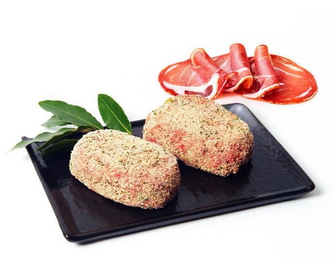 Le carni fresche - Cordon Bleau (da 200 g.) capocollo e scamorza